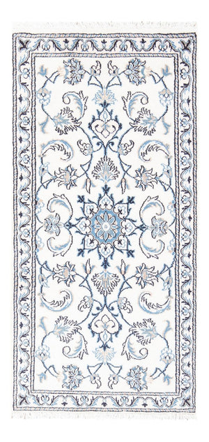 Tapis persan - Nain - 140 x 68 cm - crème
