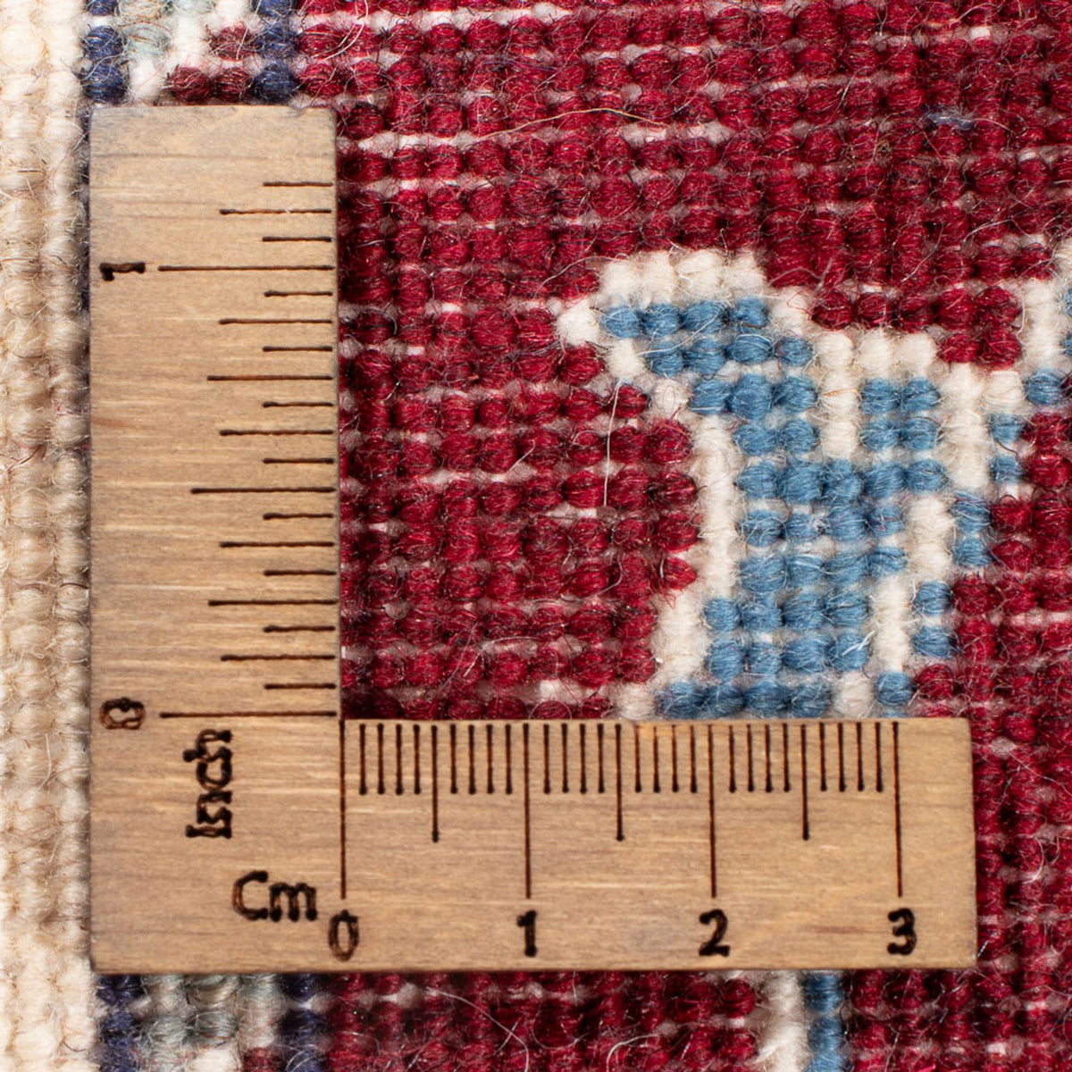 Tapis de couloir Tapis persan - Nain - 293 x 81 cm - rouge