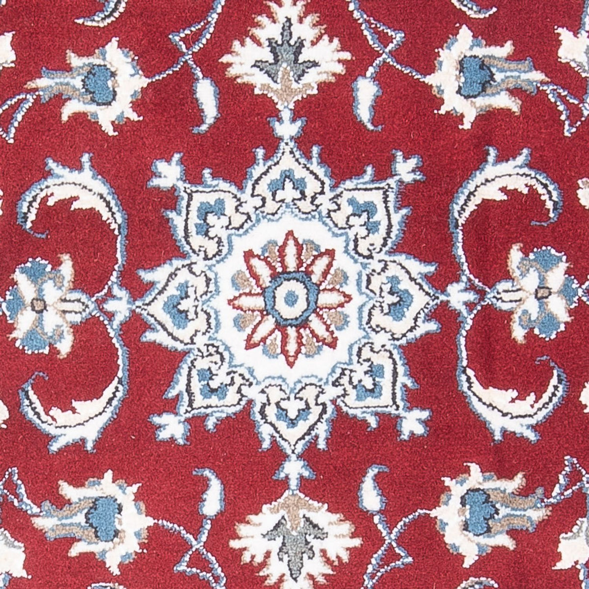 Tapis persan - Nain - 137 x 67 cm - rouge
