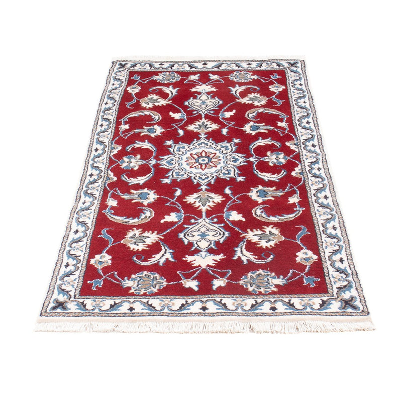Tapis persan - Nain - 137 x 67 cm - rouge