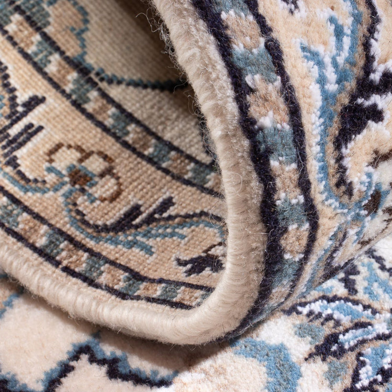Tapis persan - Nain - 138 x 68 cm - crème