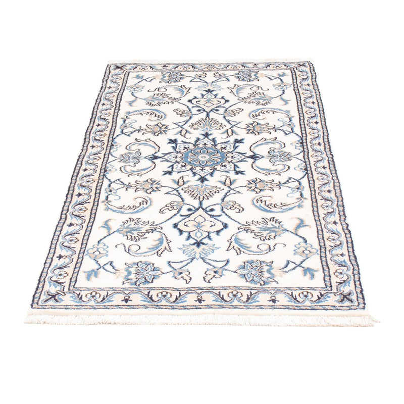 Tapis persan - Nain - 138 x 68 cm - crème