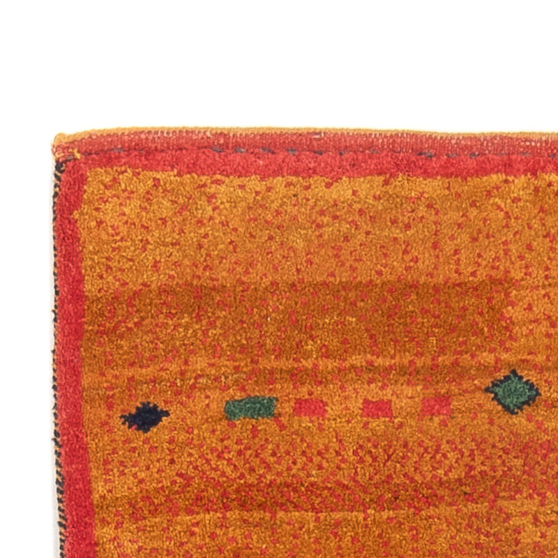 Tapis de couloir Tapis Gabbeh - Persan - 258 x 85 cm - orange