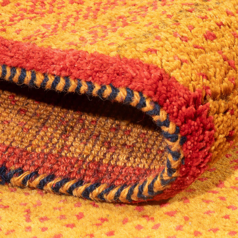 Tapis de couloir Tapis Gabbeh - Persan - 258 x 85 cm - orange