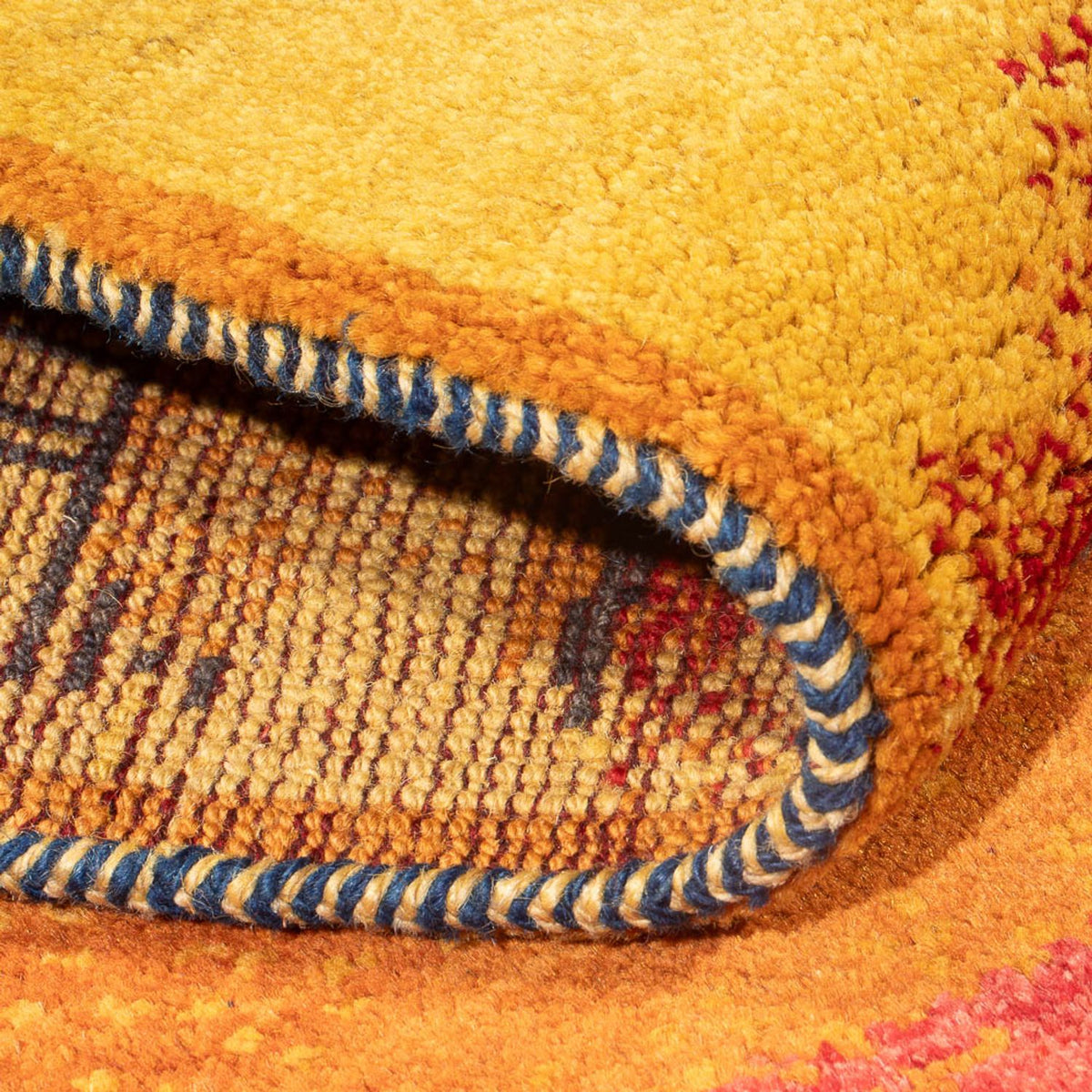 Tapis de couloir Tapis Gabbeh - Persan - 213 x 85 cm - multicolore