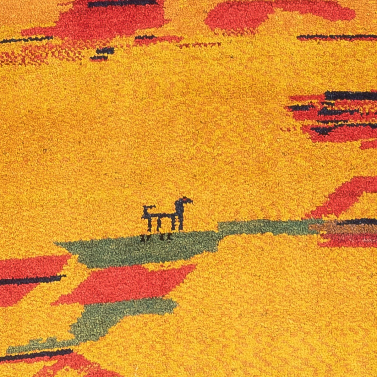 Tapis de couloir Tapis Gabbeh - Persan - 235 x 85 cm - multicolore