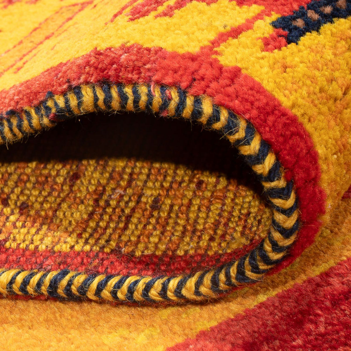 Tapis de couloir Tapis Gabbeh - Persan - 235 x 85 cm - multicolore