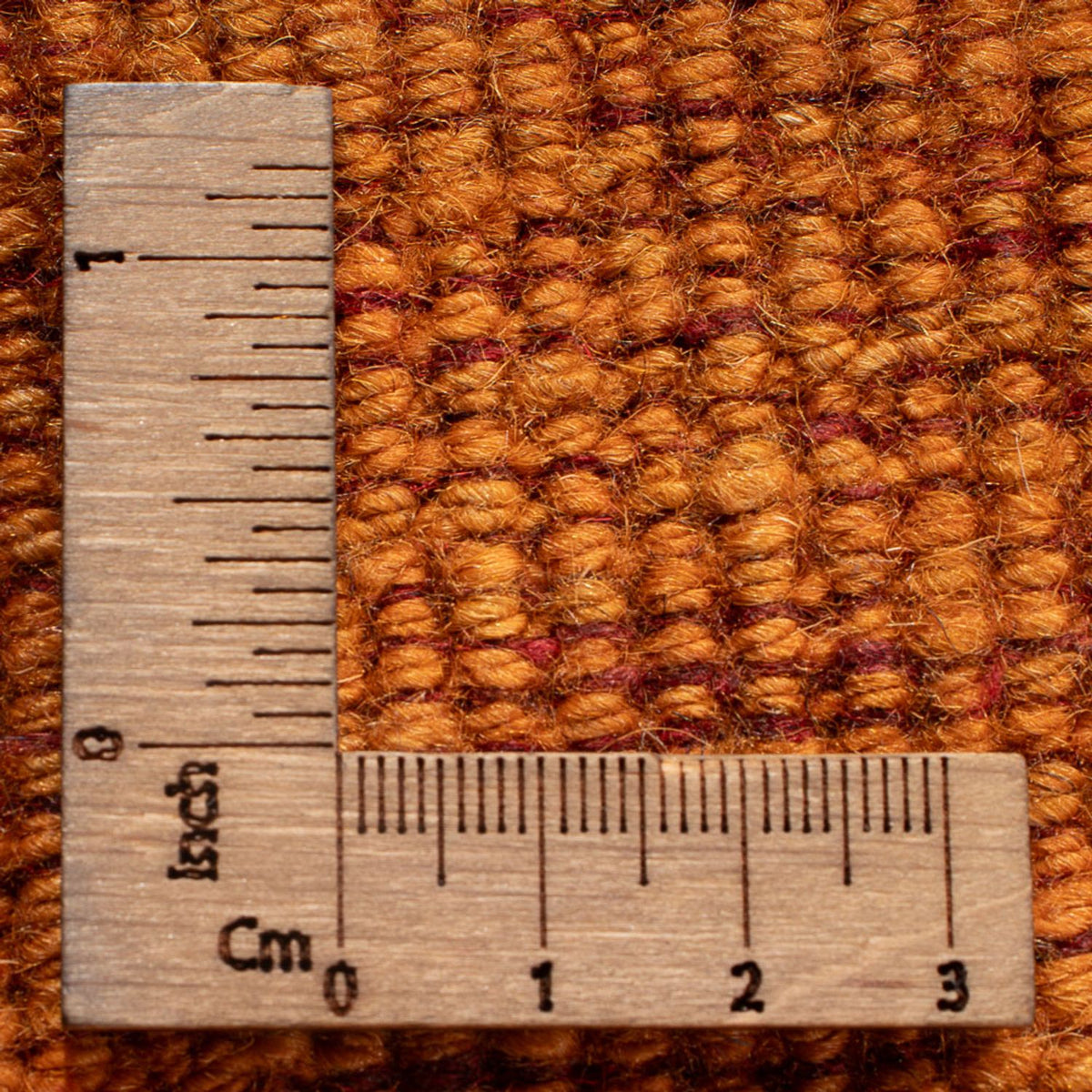 Tapis de couloir Tapis Gabbeh - Persan - 220 x 74 cm - orange