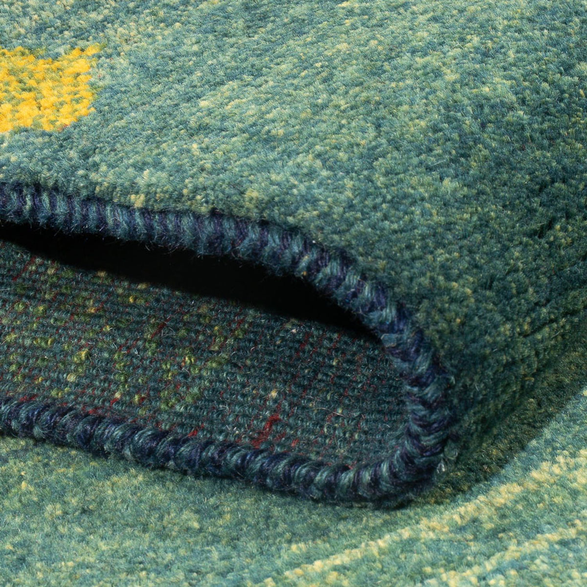 Tapis de couloir Tapis Gabbeh - Persan - 218 x 87 cm - multicolore