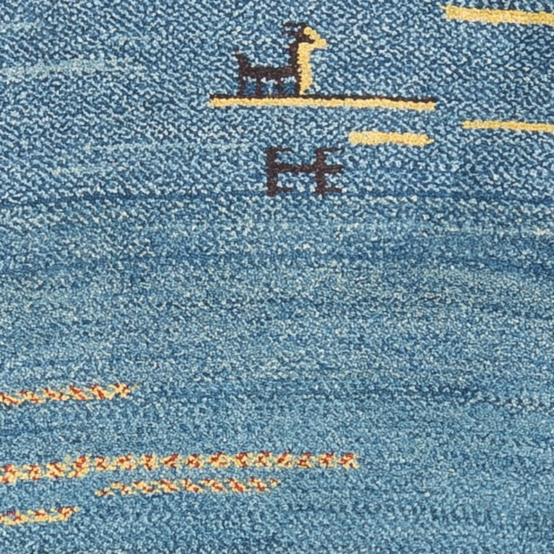 Tapis de couloir Tapis Gabbeh - Persan - 193 x 90 cm - multicolore