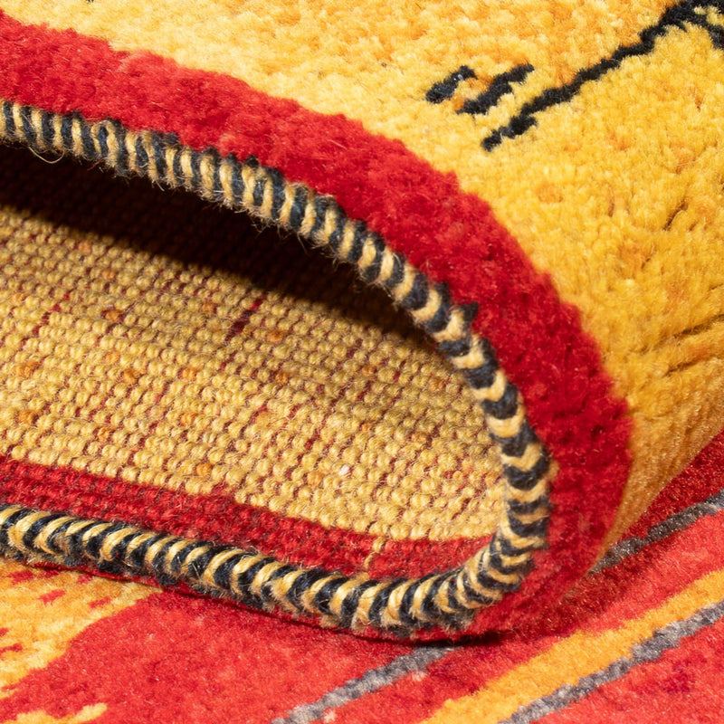 Tapis de couloir Tapis Gabbeh - Persan - 288 x 84 cm - multicolore