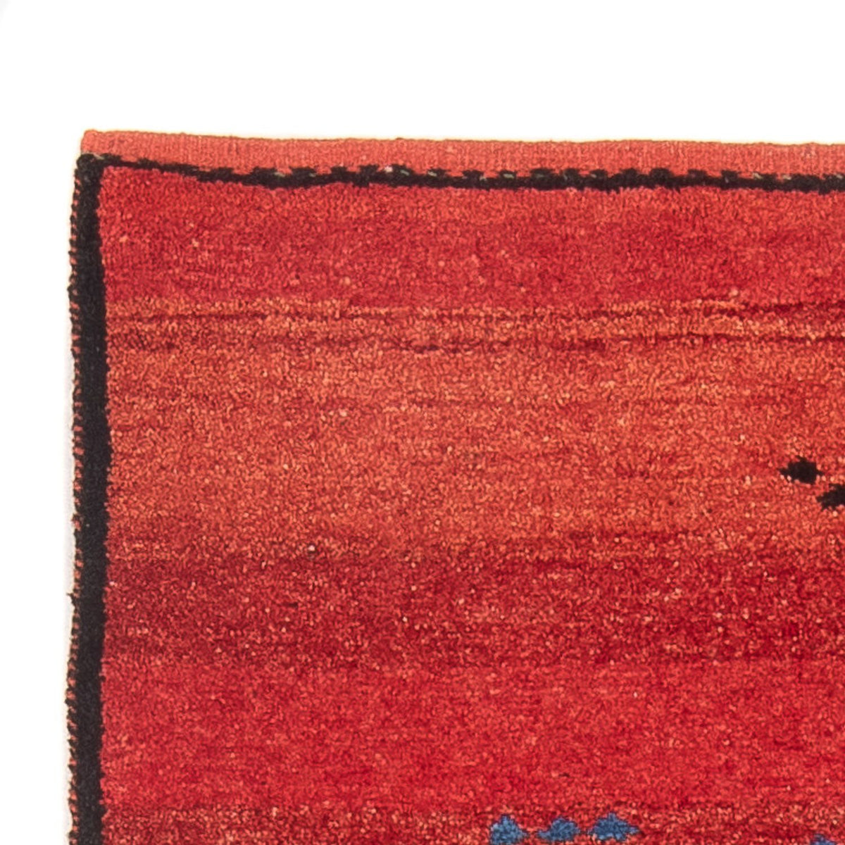 Tapis de couloir Tapis Gabbeh - Persan - 187 x 87 cm - rouge