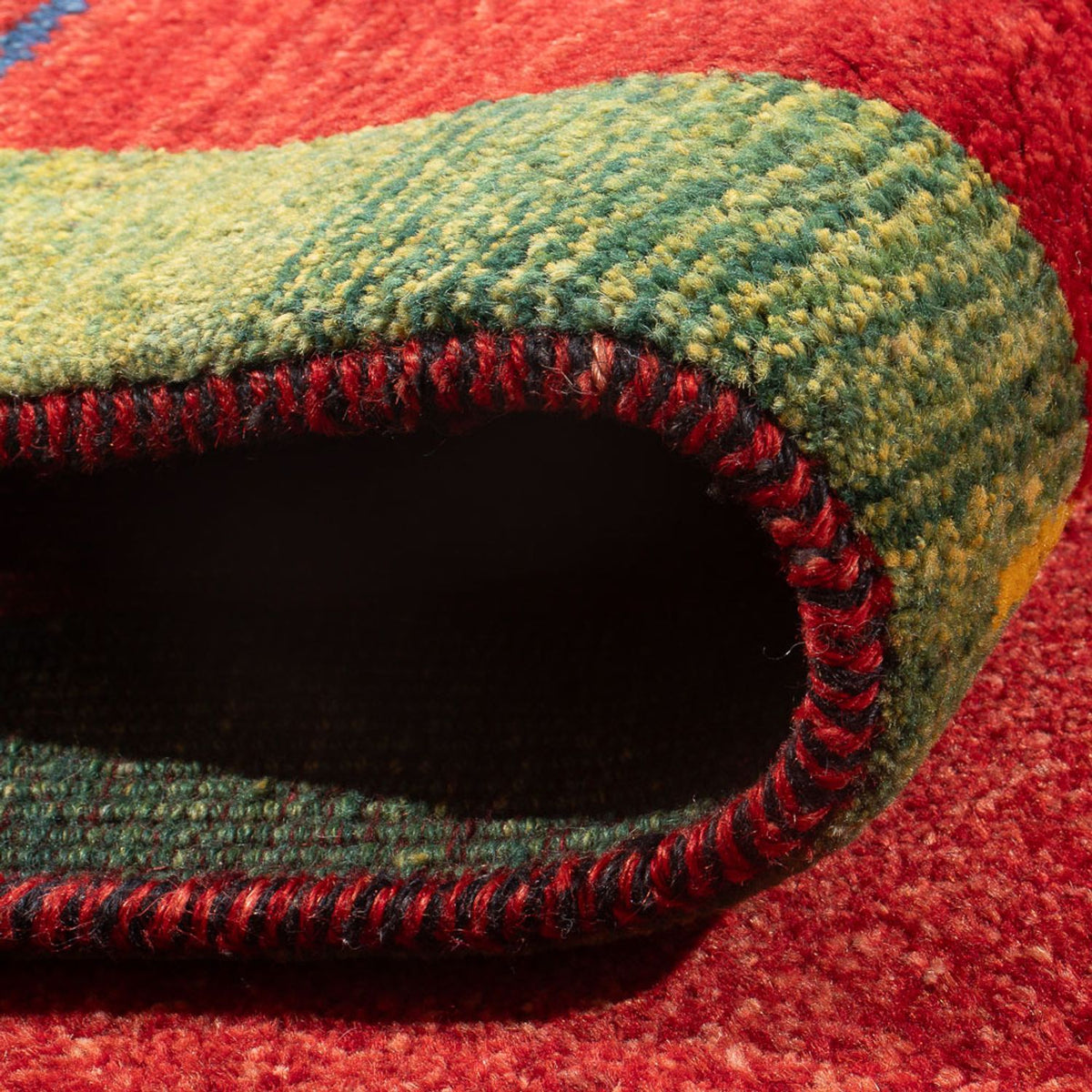 Tapis de couloir Tapis Gabbeh - Persan - 182 x 70 cm - multicolore