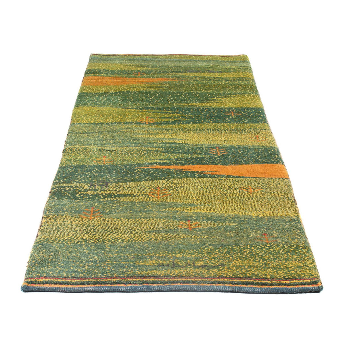 Tapis de couloir Tapis Gabbeh - Persan - 220 x 82 cm - multicolore
