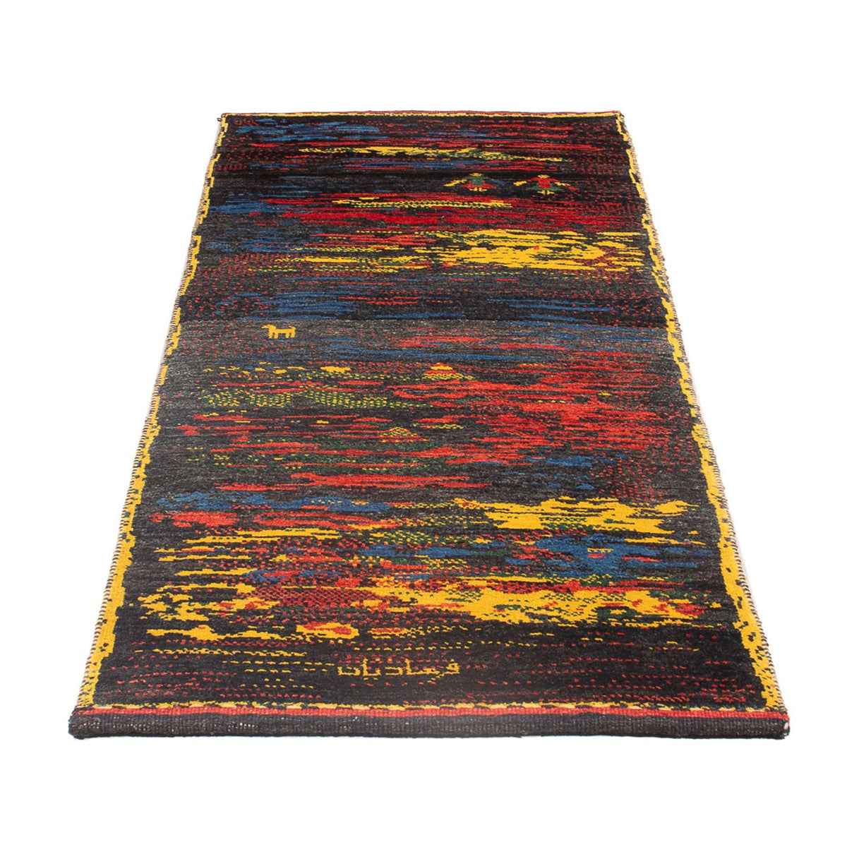 Tapis de couloir Tapis Gabbeh - Persan - 185 x 68 cm - multicolore