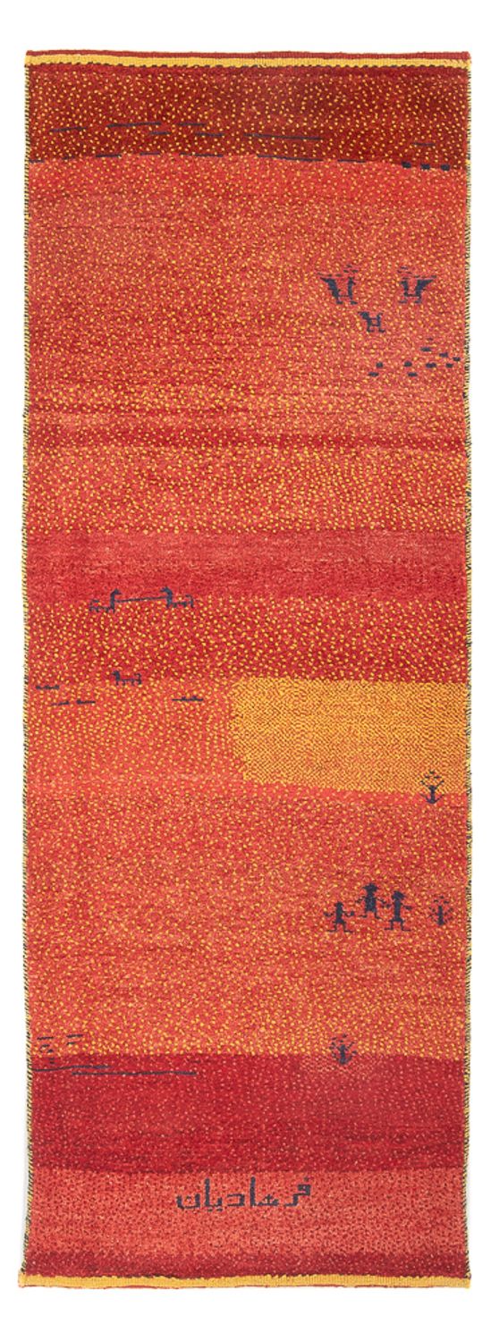 Tapis de couloir Tapis Gabbeh - Persan - 237 x 84 cm - multicolore