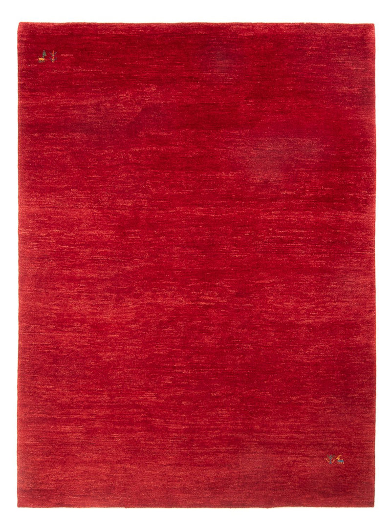 Tapis Gabbeh - Persan - 226 x 171 cm - rouge