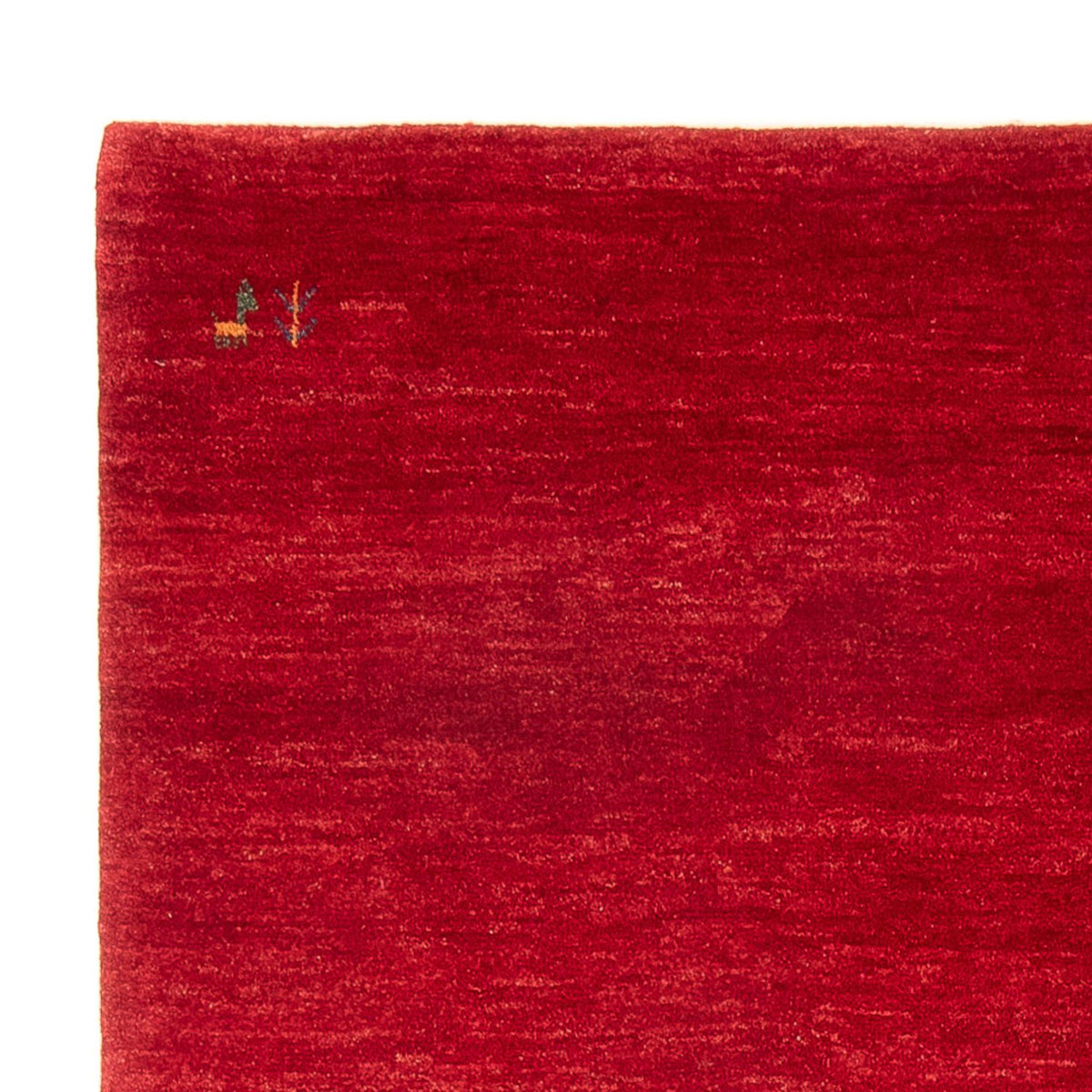 Tapis Gabbeh - Persan - 226 x 171 cm - rouge