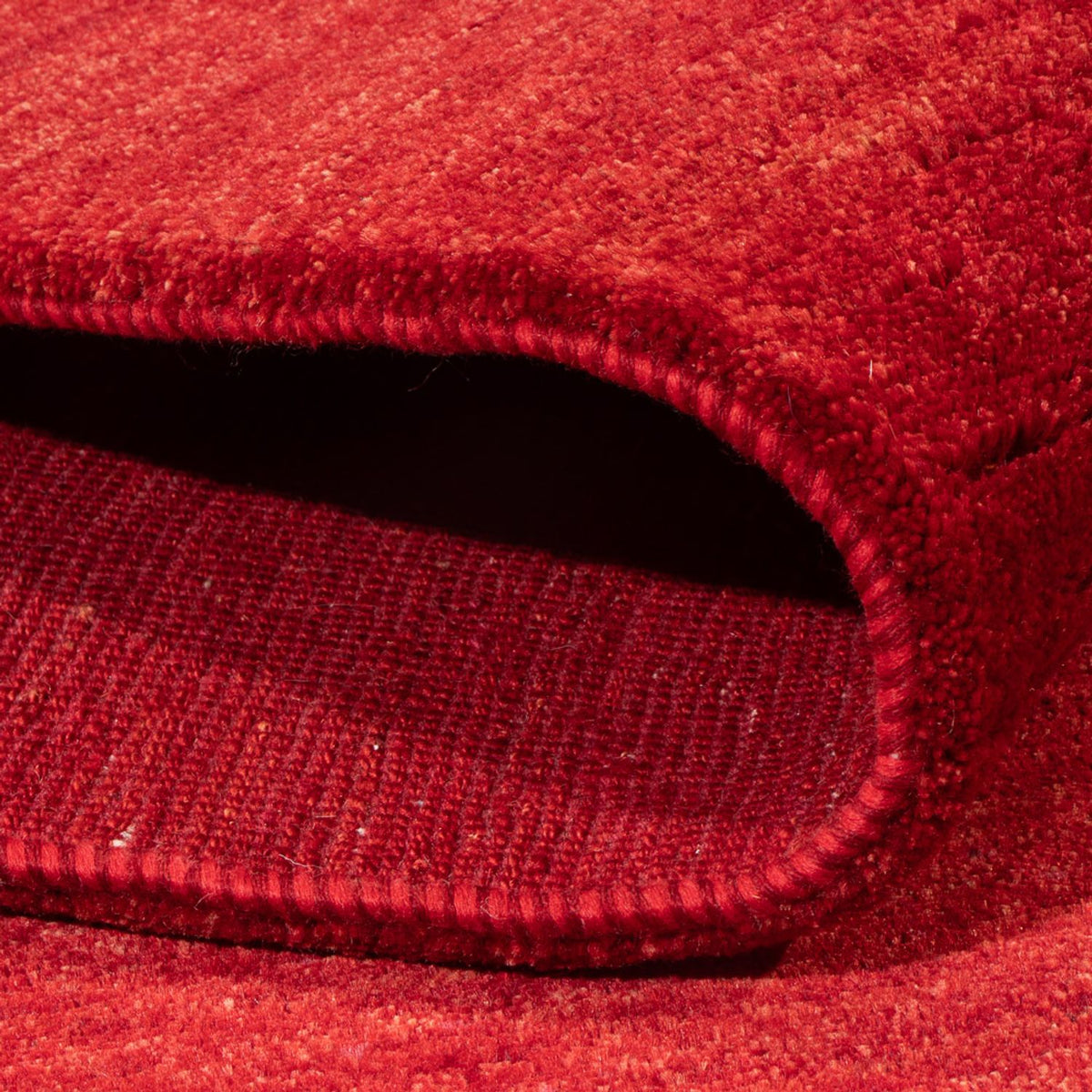 Tapis Gabbeh - Persan - 244 x 167 cm - rouge