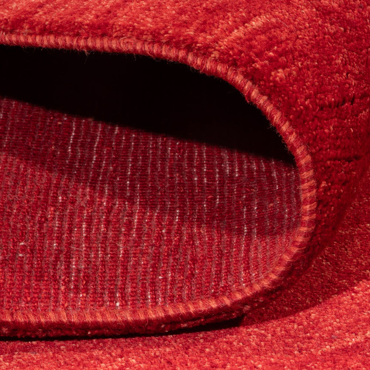 Tapis Gabbeh - Persan - 233 x 175 cm - rouge