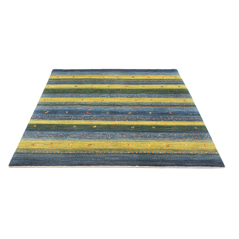 Tapis Gabbeh - Loribaft Persan - 197 x 130 cm - multicolore