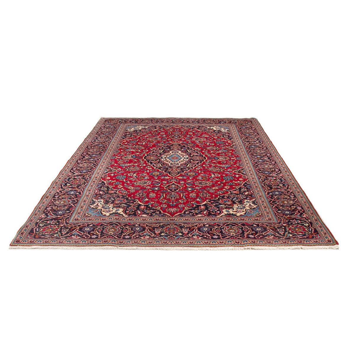 Tapis persan - Keshan - 290 x 194 cm - rouge
