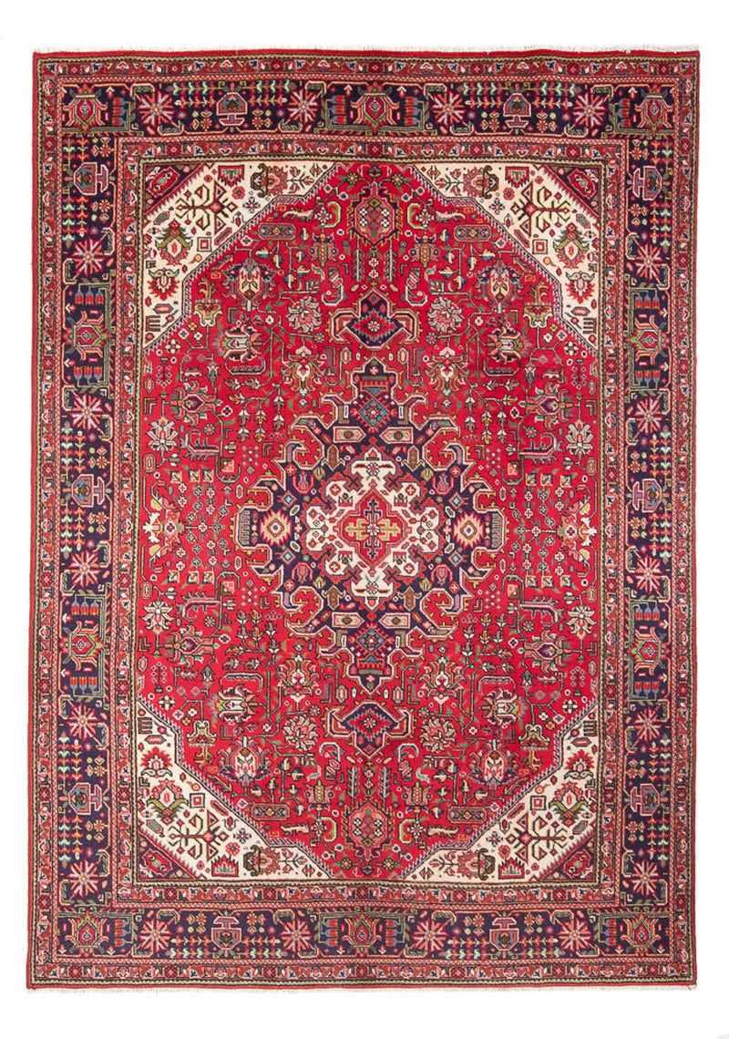 Tapis persan - Tabriz - 285 x 197 cm - rouge