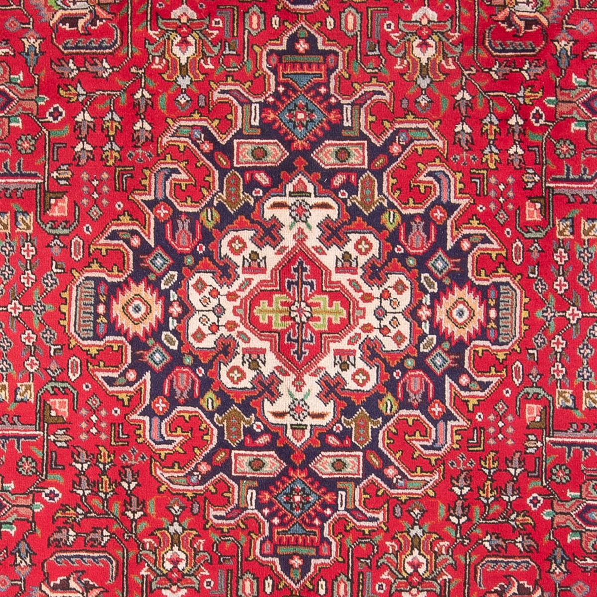 Tapis persan - Tabriz - 285 x 197 cm - rouge