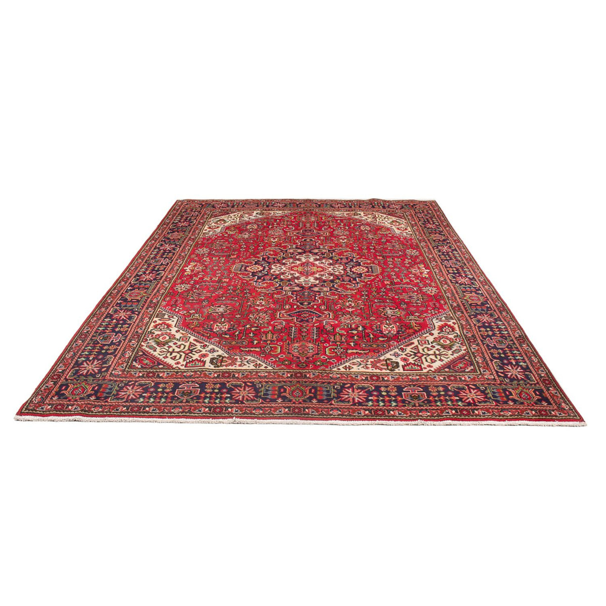 Tapis persan - Tabriz - 285 x 197 cm - rouge
