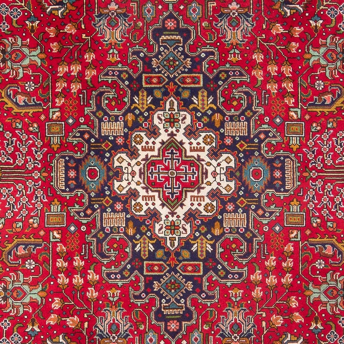 Tapis persan - Keshan - 294 x 202 cm - rouge