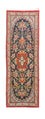 Tapis de couloir Tapis persan - Ghom - 159 x 49 cm - bleu