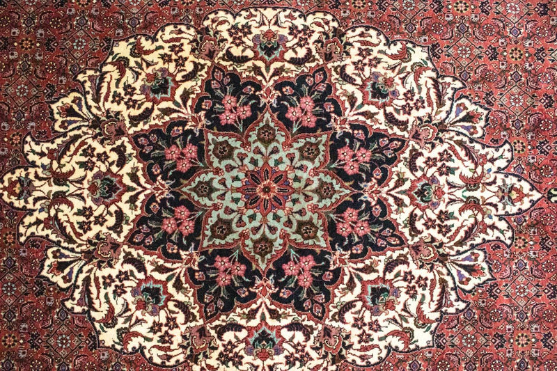 Tapis persan - Bidjar - 313 x 205 cm - rouge