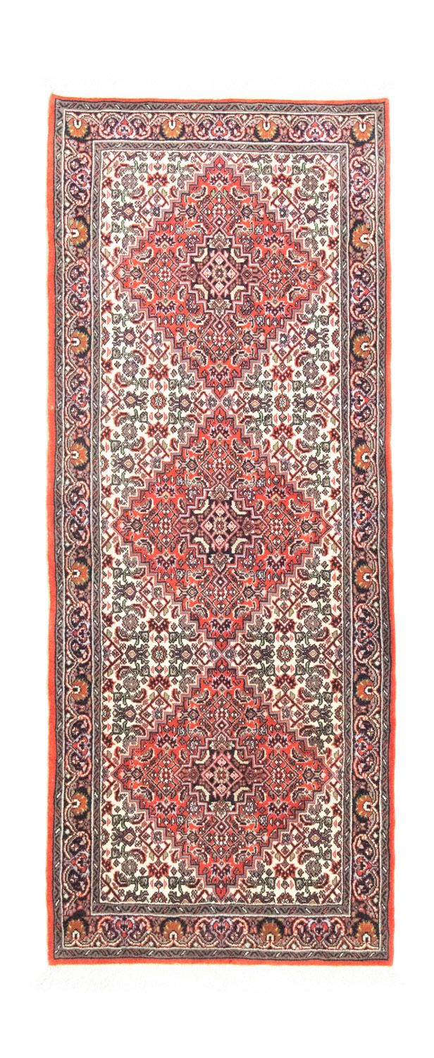 Tapis de couloir Tapis persan - Bidjar - 158 x 61 cm - rouge