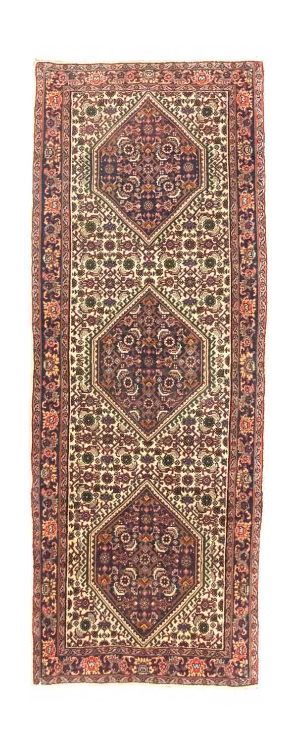Tapis de couloir Tapis persan - Bidjar - 167 x 63 cm - rouille