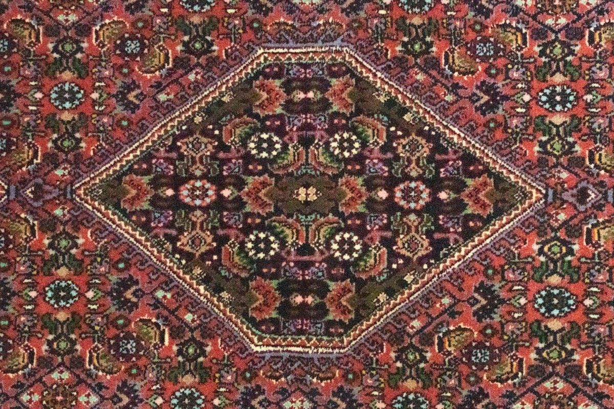Tapis de couloir Tapis persan - Bidjar - 165 x 62 cm - rouge