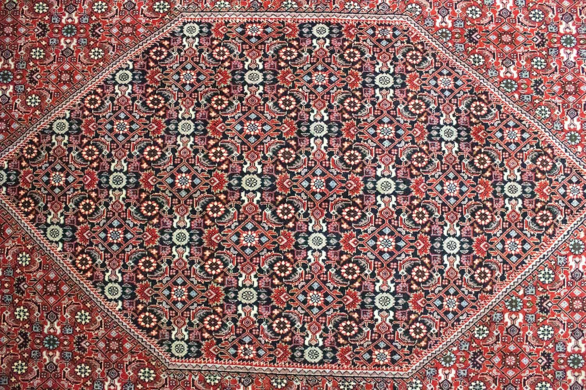 Tapis persan - Bidjar - 308 x 200 cm - rouge