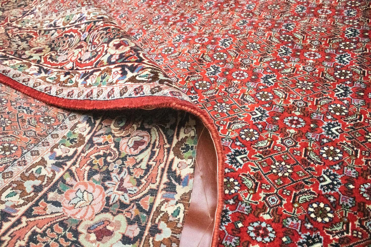 Tapis persan - Bidjar - 300 x 211 cm - rouge