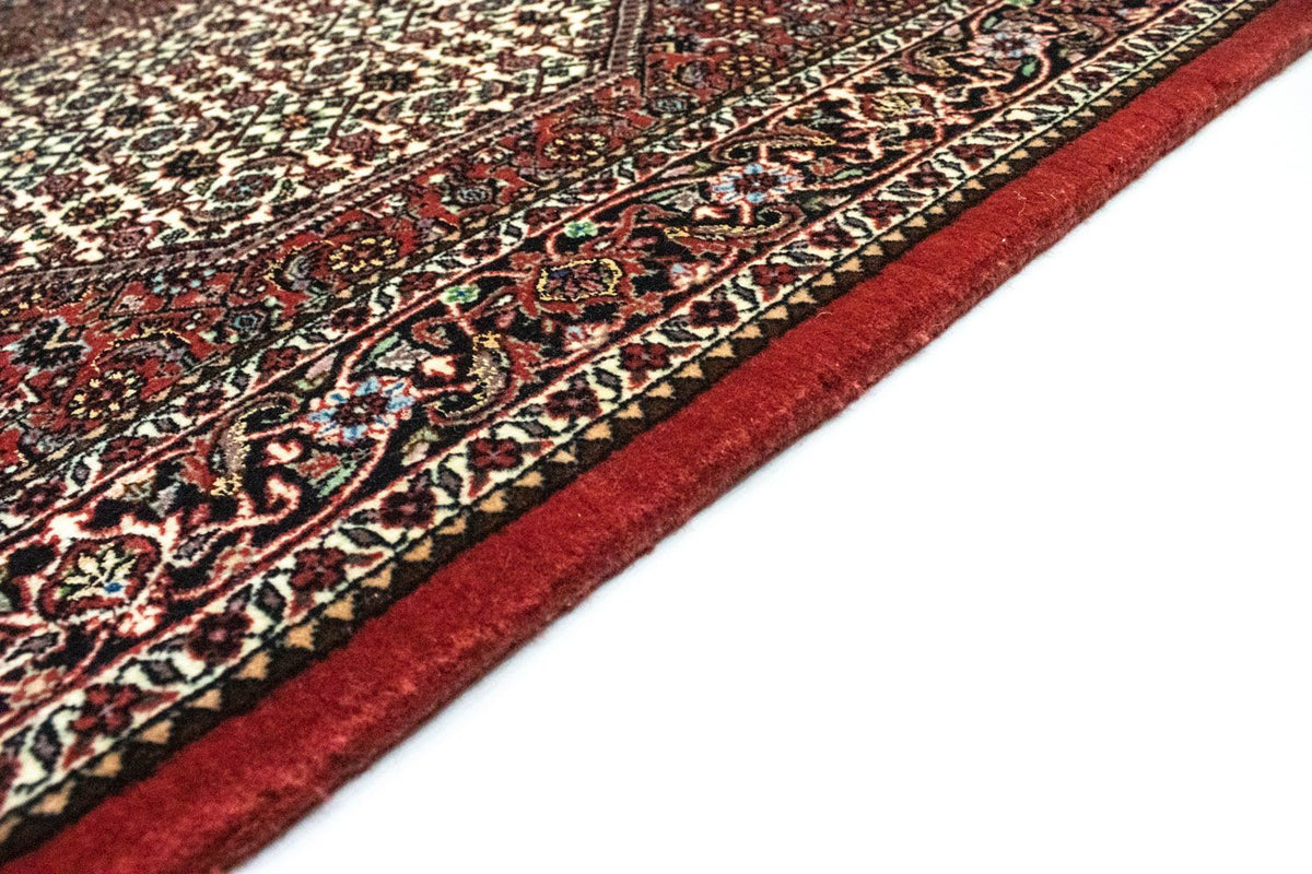 Tapis de couloir Tapis persan - Bidjar - 317 x 88 cm - rouge