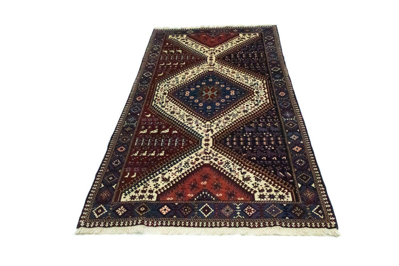 Tapis de couloir Tapis persan - Nomadic - 190 x 100 cm - bleu