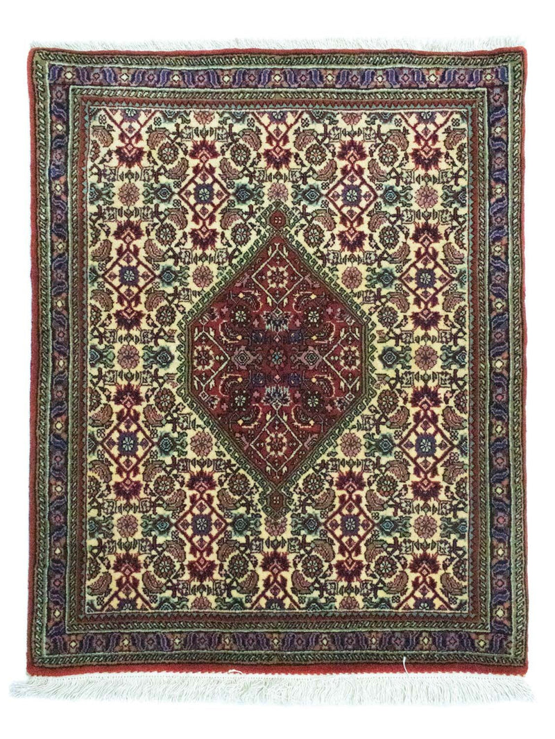 Tapis persan - Bidjar - 89 x 72 cm - beige