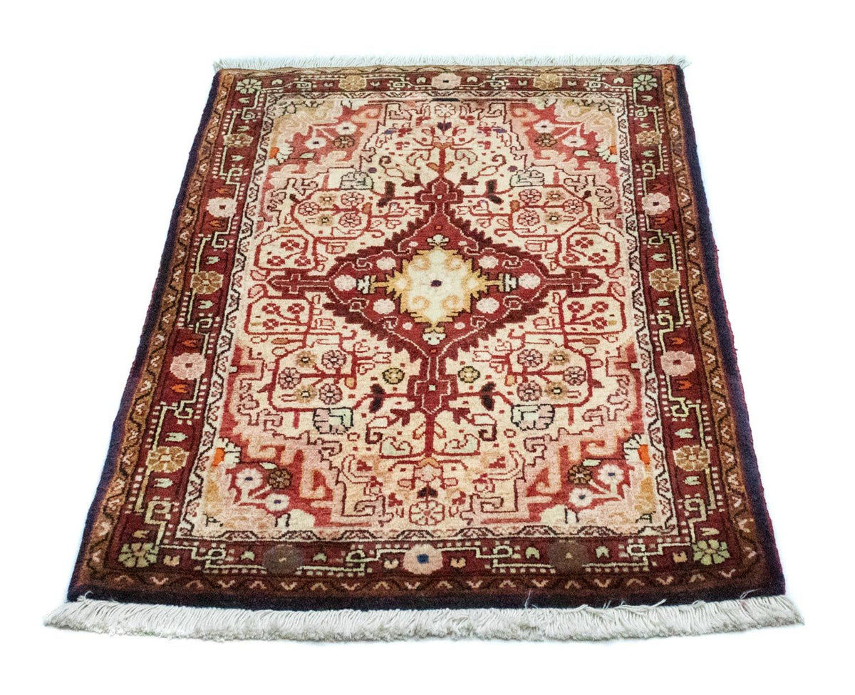 Tapis persan - Classique - 101 x 65 cm - rouge clair