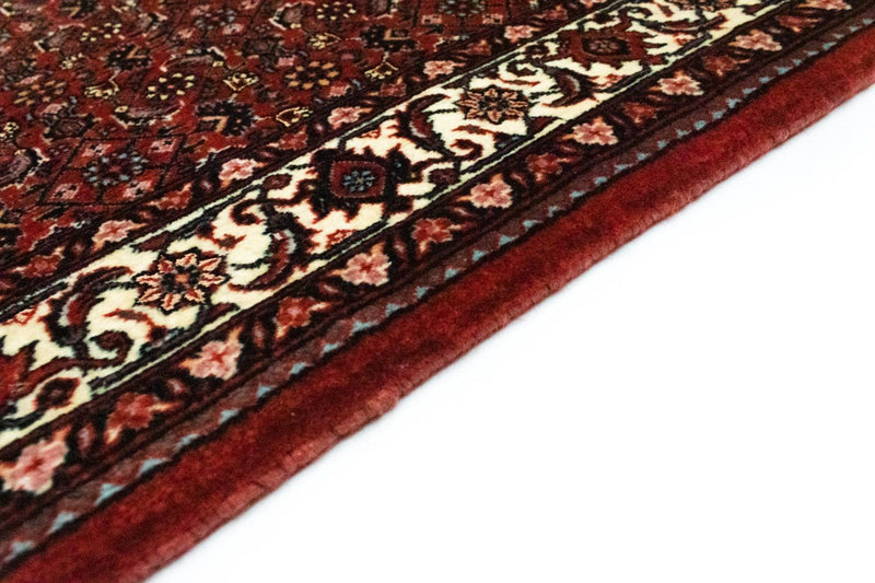 Tapis de couloir Tapis persan - Bidjar - 230 x 78 cm - rouge vin