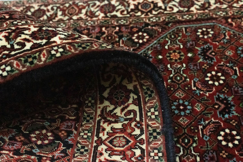 Tapis de couloir Tapis persan - Bidjar - 186 x 85 cm - bleu