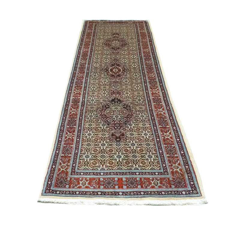 Tapis de couloir Tapis persan - Classique - 288 x 81 cm - beige