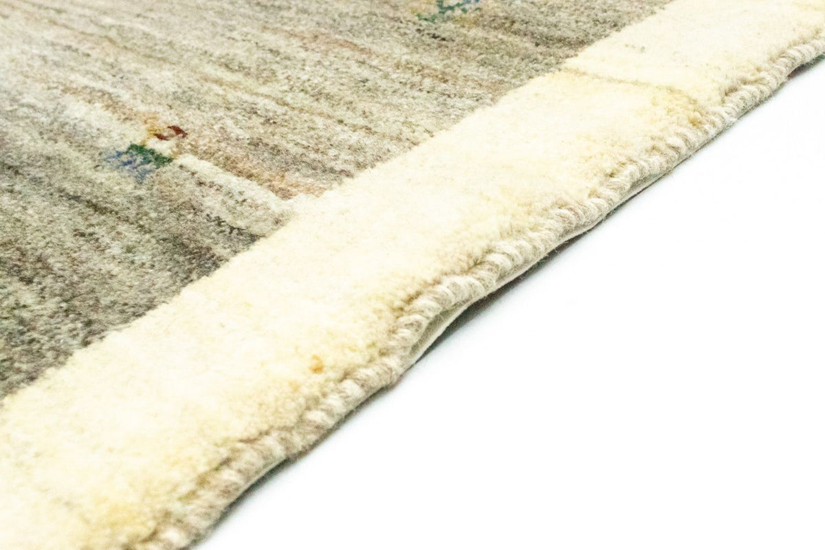 Tapis de couloir Tapis Gabbeh - Persan - 229 x 82 cm - gris