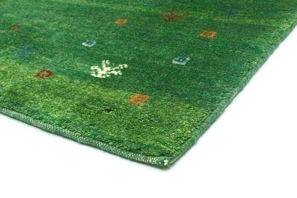 Tapis Gabbeh - Persan - 189 x 155 cm - vert