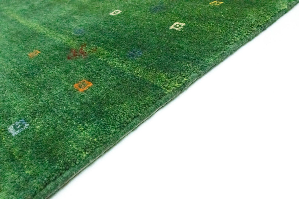 Tapis Gabbeh - Persan - 189 x 155 cm - vert