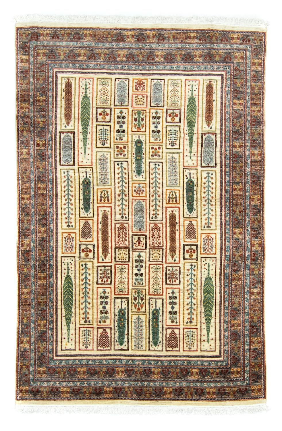 Tapis Gabbeh - Loribaft Persan - 260 x 172 cm - colorée