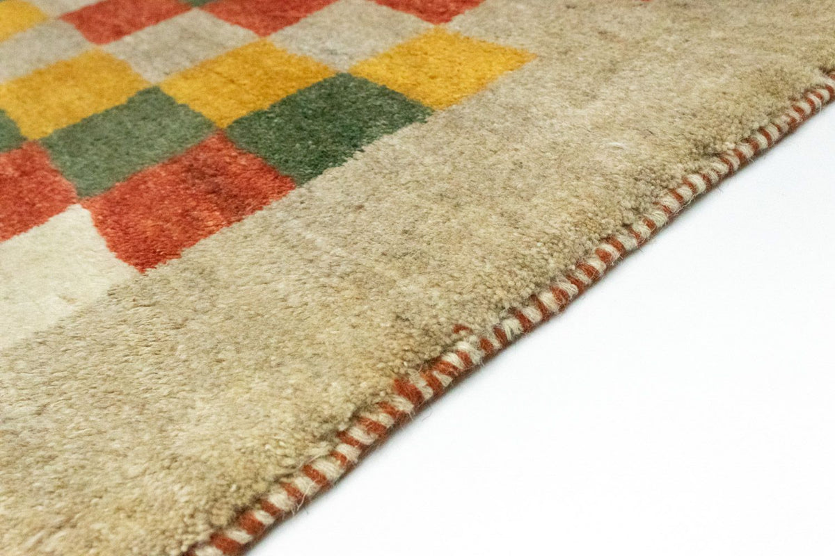 Tapis Gabbeh - Persan - 135 x 103 cm - colorée