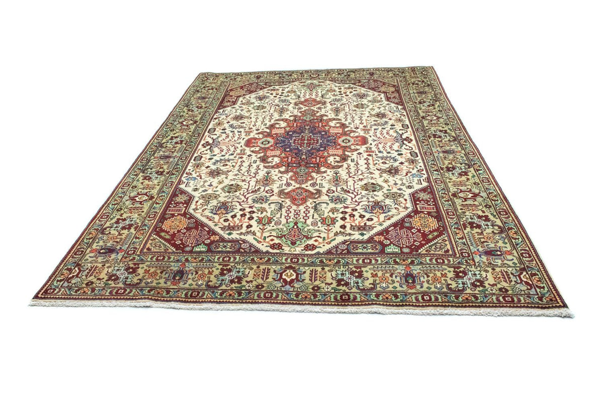 Tapis persan - Tabriz - 293 x 202 cm - beige